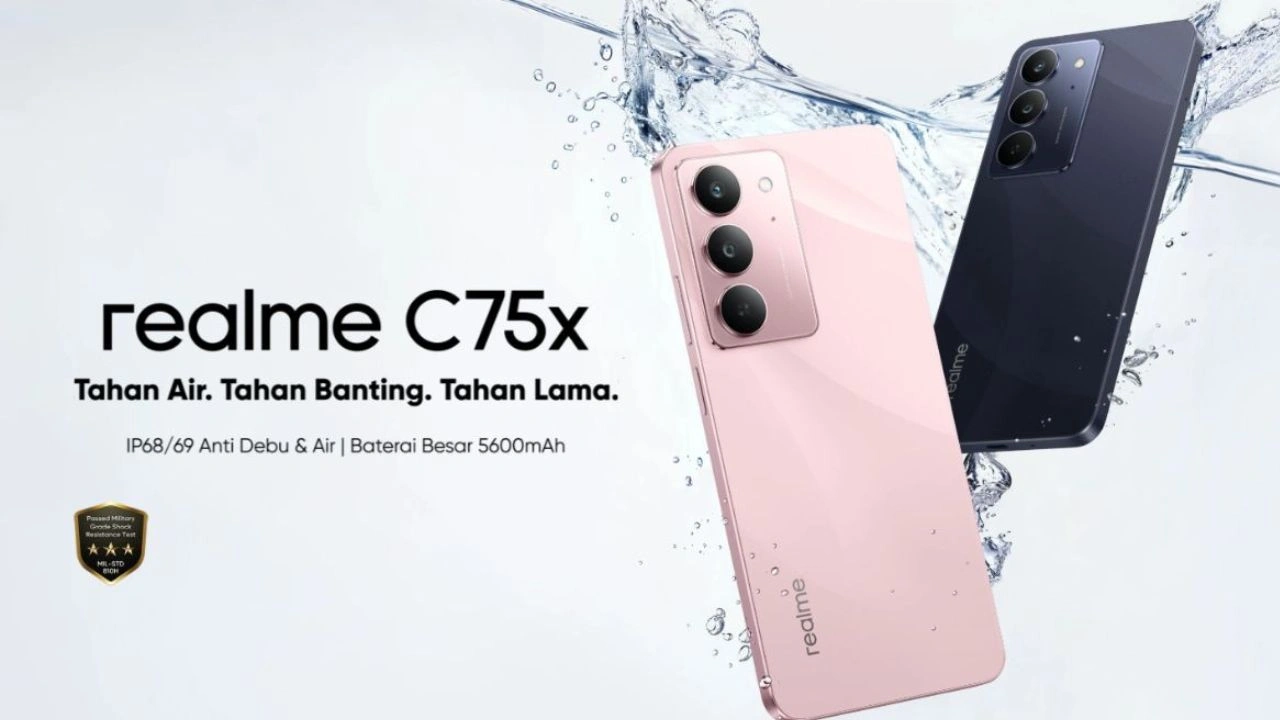 Realme C75x Smartphone Launched in Indonesia: First Sale Kicks Off in Just Two Days